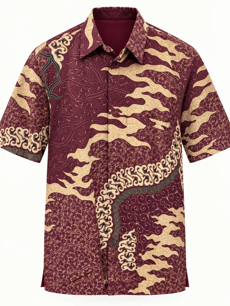 BATIK AWAN SENJA PENDEK